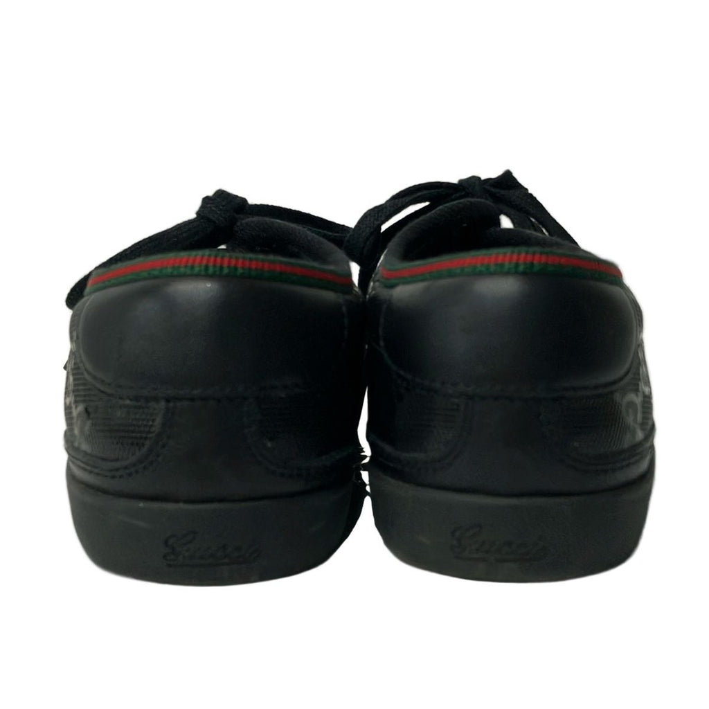 Gucci Sneakers 36.5 Black Red Green Sherry Imprime Leather — view 3