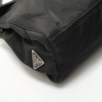 Prada Shoulder Bag Nylon Triangle Logo — view 5