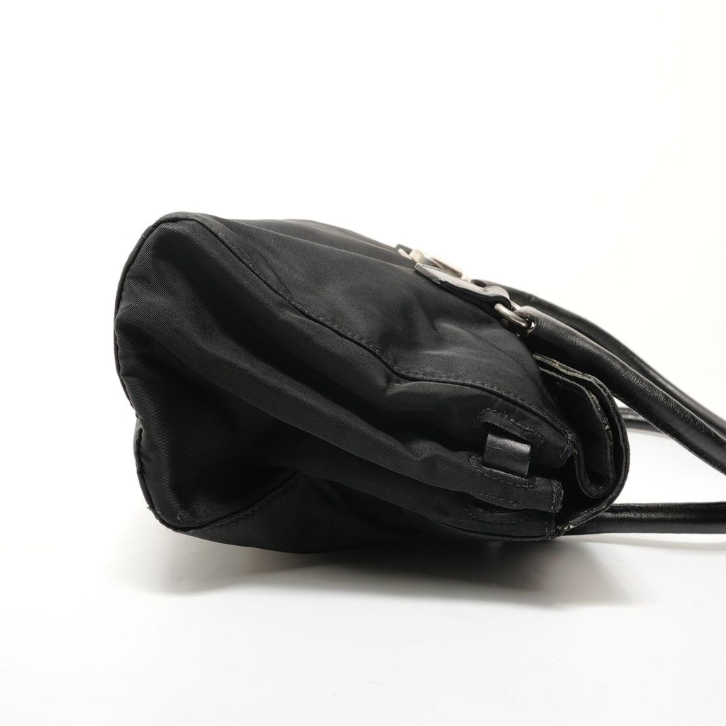 Prada Shoulder Bag Nylon Triangle Logo — view 4