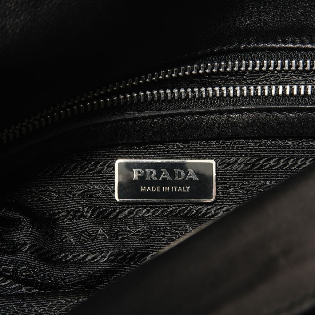 Prada Shoulder Bag Nylon Triangle Logo — view 8