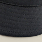 Celine Bucket Hat Cotton Logo Black Hat — view 4