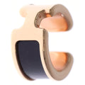 Hermes Olympe PM Ring Black Gold Earring
