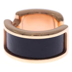 Hermes Olympe PM Ring Black Gold Earring — view 4