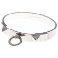 Hermes Collier de Chien Bangle Bracelet Silver