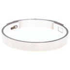 Hermes Collier de Chien Bangle Bracelet Silver — view 2