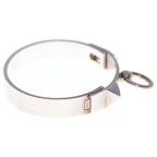 Hermes Collier de Chien Bangle Bracelet Silver — view 3