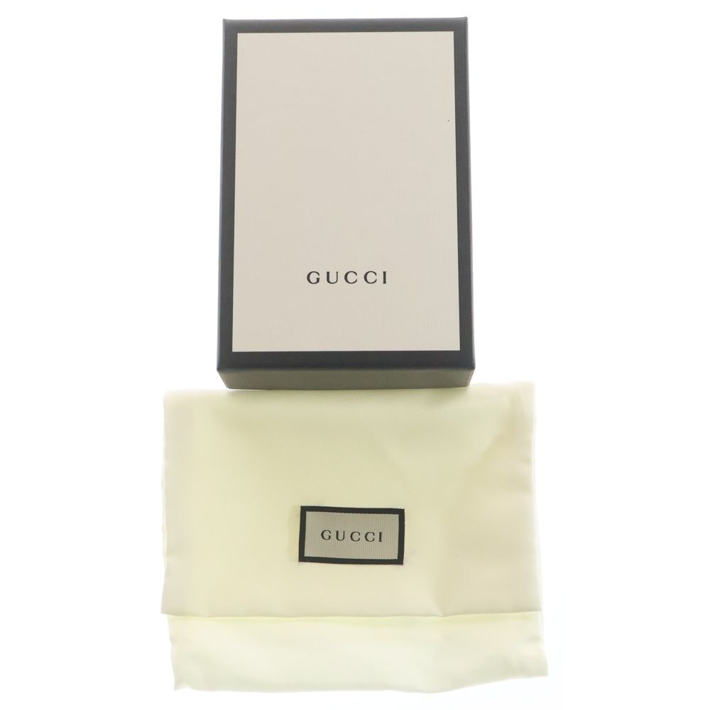 Gucci GG Supreme Cherry Compact Wallet Bifold Beige Red — view 6