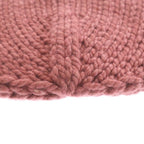 Hermes Joplan Wool Knit Hat Beanie Pink — view 5