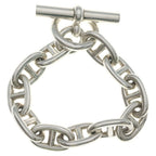 Hermes Chaine D'ancre Chain Bracelet TGM 11 Pieces Silver — view 2