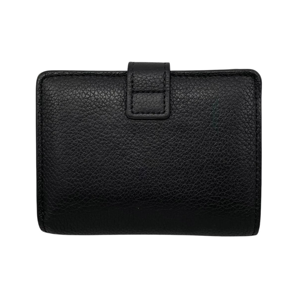 Louis Vuitton Bifold Wallet Portefeuille Louuki Compact Cowhide Leather Padlock — view 2