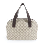 Gucci GG Supreme Leather Tote Shoulder Hand Brown — view 3