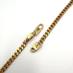 Louis Vuitton Collier Squared LV Collaboration Metal Gold Necklace — view 7