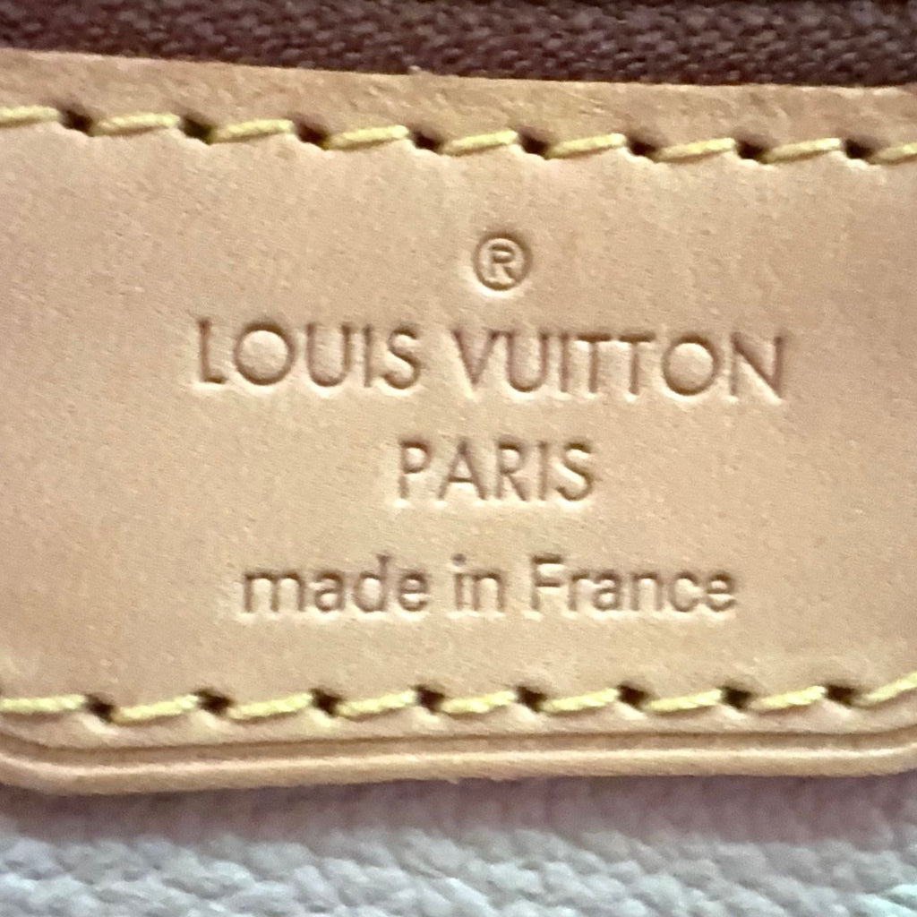 Louis Vuitton Bucket PM Monogram Leather Brown Shoulder Bag Gold — view 4