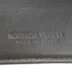 Bottega Veneta Bifold Leather Black Wallet Silver — view 4
