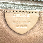 Celine Macadam Pattern Brown Backpack Gold — view 4