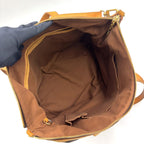 Louis Vuitton Palermo GM Monogram Leather Brown Shoulder Bag Gold — view 3
