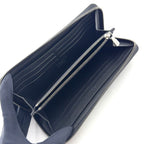 Louis Vuitton Zippy Wallet Horizontal Monogram Eclipse Black Silver — view 3