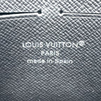 Louis Vuitton Zippy Wallet Horizontal Monogram Eclipse Black Silver — view 5