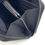 Louis Vuitton Zippy Wallet Horizontal Monogram Eclipse Black Silver — view 9