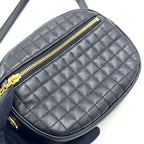 Celine C Charm Calf Black Shoulder Bag Gold — view 5