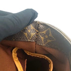 Louis Vuitton Vavin PM Monogram Leather Brown Handbag Gold — view 5