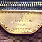 Louis Vuitton Vavin PM Monogram Leather Brown Handbag Gold — view 4