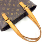 Louis Vuitton Vavin PM Monogram Leather Brown Handbag Gold — view 7