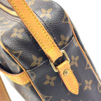 Louis Vuitton Trocadero 30 Monogram Leather Brown Shoulder Bag Gold — view 9
