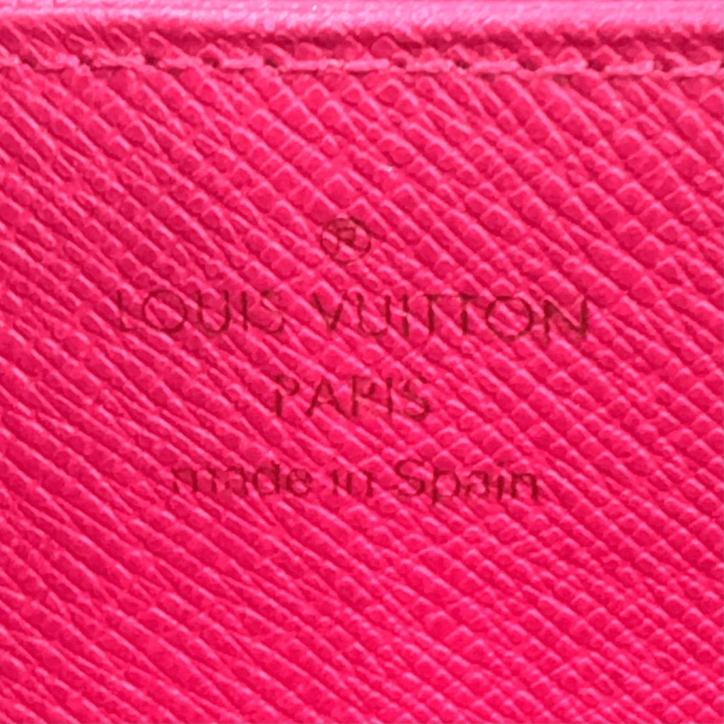 Louis Vuitton Zippy Wallet Monogram Multicolor Noir Grenade Black Round Gold — view 5