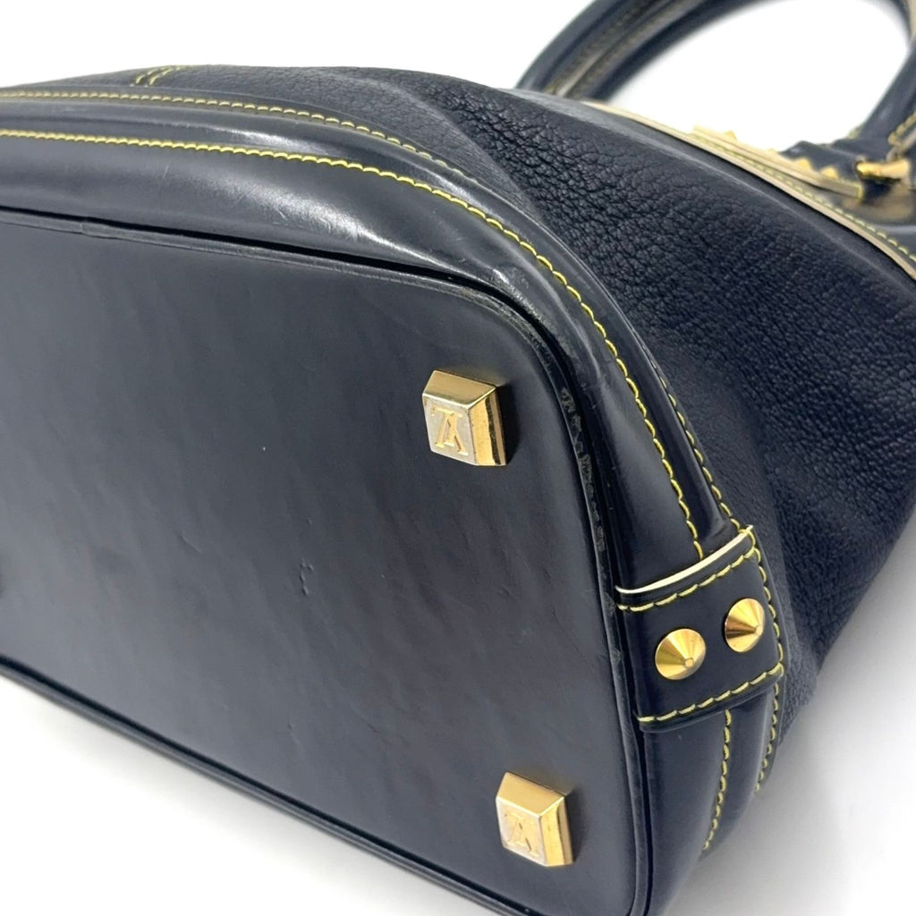 Louis Vuitton Lockit PM Suhali Noir Leather Black Handbag — view 8