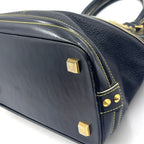 Louis Vuitton Lockit PM Suhali Noir Leather Black Handbag — view 8