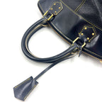 Louis Vuitton Lockit PM Suhali Noir Leather Black Handbag — view 5