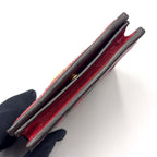 Gucci Ophidia GG Flora Supreme Bifold Leather Multicolor Red Wallet Gold — view 7
