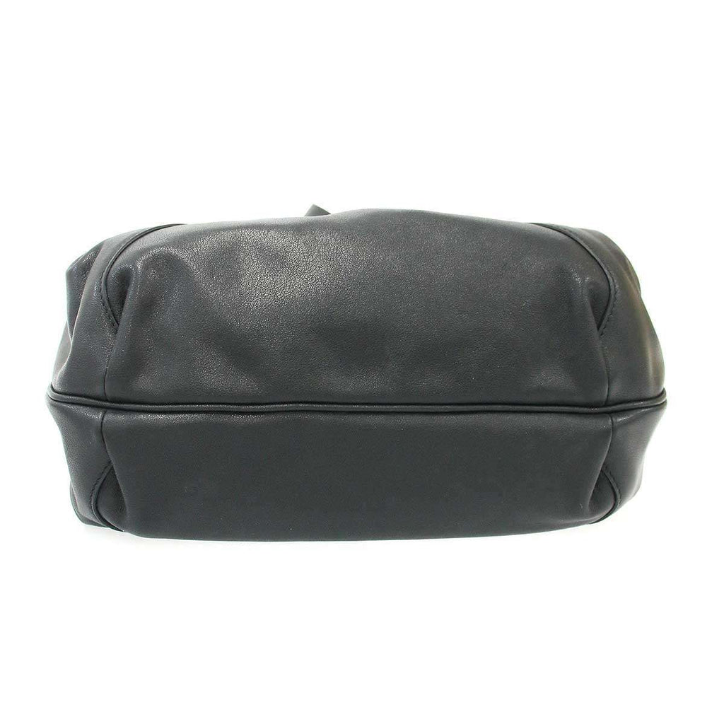 Fendi Spy Small Leather Shoulder Bag Black — view 4