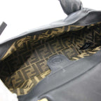 Fendi Spy Small Leather Shoulder Bag Black — view 6