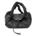 Fendi Spy Small Leather Shoulder Bag Black