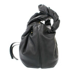 Fendi Spy Small Leather Shoulder Bag Black — view 3
