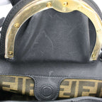 Fendi Spy Small Leather Shoulder Bag Black — view 9