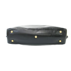 Saint Laurent Paris 2-Way Leather Business Bag Black — view 4