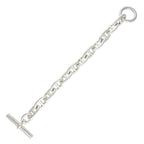 Hermes Chaine D'ancre TGM Silver Bracelet — view 2