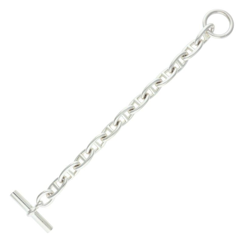 Hermes Chaine D'ancre GM Silver Bracelet — view 2