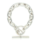 Hermes Chaine D'ancre GM Silver Bracelet