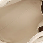 Chanel Deauville GM Logo Embroidery Canvas 2-Way Handbag — view 3