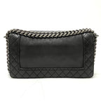 Chanel Shoulder Bag CC Logo Calfskin Black — view 2