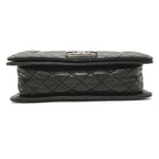 Chanel Shoulder Bag CC Logo Calfskin Black — view 5