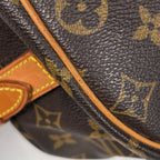 Louis Vuitton Saumur 35 Crossbody Shoulder Bag Monogram Brown — view 3