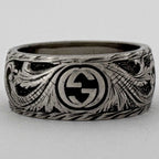 Gucci Tiger Head Ring 925 Sterling Silver — view 3