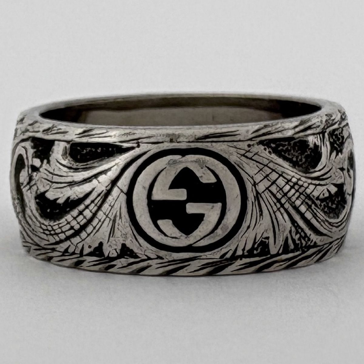 Gucci Tiger Head Ring 925 Sterling Silver — view 3