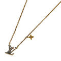 Louis Vuitton Necklace LV Iconic Logo Gold Plated