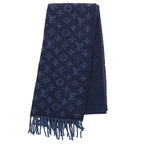 Louis Vuitton Monogram Gradient All Over Pattern Cashmere Scarf